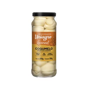 Cogumelo Inteiro em Conserva UNIAGRO Gourmet Pote de Vidro 200g