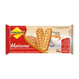 Biscoito Maizena Zero Lowçucar Pacote 140g