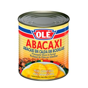 Abacaxi Rodelas em Caldas Olé Lata 400g