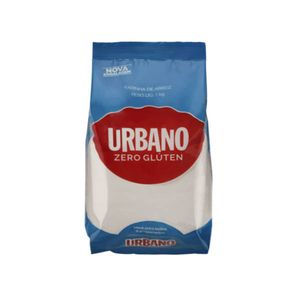 Farinha de Arroz Zero Glúten Urbano Pacote 1kg