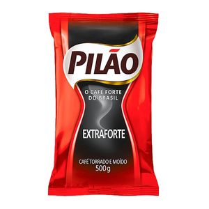 Café Torrado e Moído PILÃO Extra Forte Pacote 500g