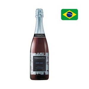 Espumante Brasileiro Branco Demi Sec TERRA NOVA Blanc Garrafa 750ml