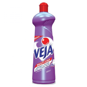 Limpador VEJA  Gold Multiuso Lavanda e Álcool Squeeze 500ml