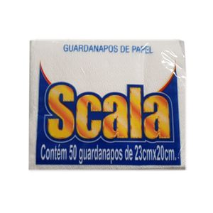 Guardanapo de Papel SCALA 23cm x 20cm Pacote 50un