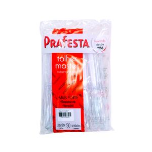 Faca Descartável PRAFESTA Master Cristal Pacote 50un