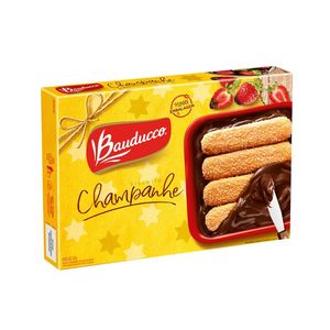 Biscoito Champanhe BAUDUCCO com Açúcar Cristal Caixa 150g