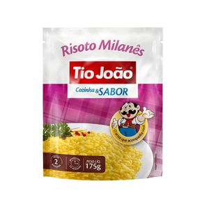Arroz TIO JOÃO Risoto Milanês Pacote 175g