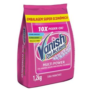 Alvejante em Pó VANISH Poder 02 Pink Sache 1,2kg