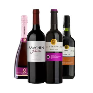 Kit Vinhos Rótulos Selecionados 4 Unidades