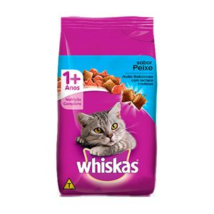 Ração para Gatos WHISKAS Peixe Adultos Pacote 500g