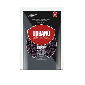 Arroz Integral Especial Preto Urbano Pacote 500g