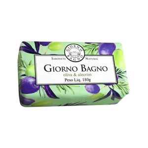 Sabonete Natural GIORNO BAGNO Oliva & Alecrim Barra 180g