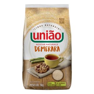 Açúcar Naturale UNIÃO Demerara Linha Naturais Pacote 1kg