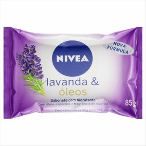 Sabonete NIVEA Hidratante Lavanda & Óleos Barra 85g