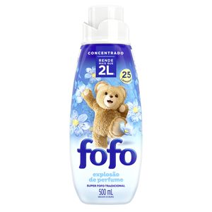 Amaciante Concentrado FOFO Tradicional Frasco 500ml