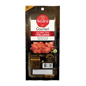 Salame Fatiado Italiano Seara Pacote 100g