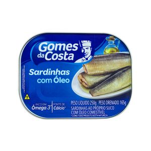 Sardinha com Óleo GOMES DA COSTA Lata 250g