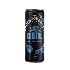 Cerveja Puro Malte BADEN BADEN Cristal Pilsen Lata 350ml