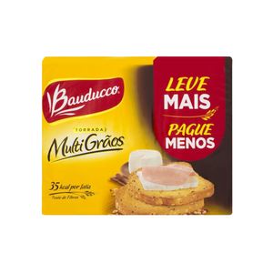 Torrada Multigraos BAUDUCCO Pacote 284g