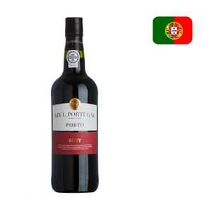 Vinho Tinto Português AZUL PORTUGAL Ruby Garrafa 750ml