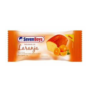 Bolinho SEVEN BOYS de Laranja Pacote 35g