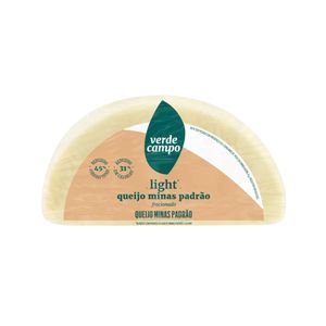 Queijo Minas Padrão Fracionado VERDE CAMPO Light Aproximadamente 420g