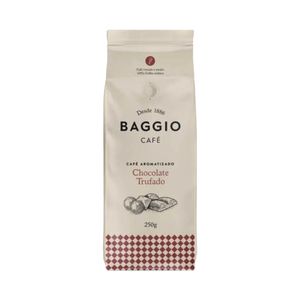 Café Torrado e Moído Aromatizado Chocolate Trufado BAGGIO 100% Arabica Pacote 250g