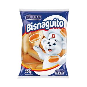 Pão Bisnaguito PULLMAN Tradicional Pacote 300g