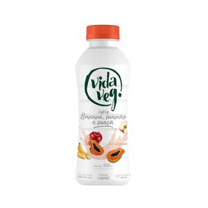 Iogurte Vegano VIDA VEG Banana Mamão & Maçã frasco 500g