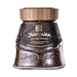 Café Soluvel Colombiano JUAN VALDEZ Soluble Liofilizado Pote 95g