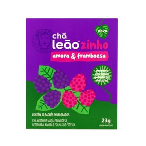 Chá Kids LEÃO Leãozinho Amora e Framboesa caixa 10un