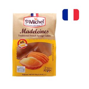 Bolinho Amanteigado ST MICHEL Madeleines pacote 150g