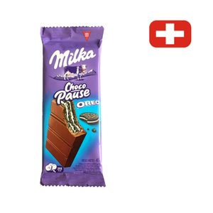 Chocolate em barra Wafer MILKA Choco Pause Oreo 45g