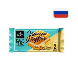 Biscoito Wafer Recheado Frances LE TARTI Creme de Manteiga Pacote 100g