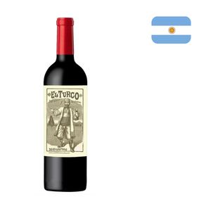 Vinho Tinto Argentino EL TURCO Blend de Uvas Tintas Garrafa 750ml