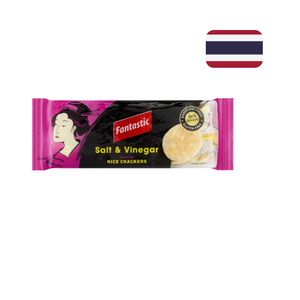 Biscoito de arroz FANTASTIC sal e vinagre Pacote 100g