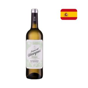 Vinho Branco Espanhol LOMAS DEL MARQUES Rioja Fermentado en Barrica Garrafa 750ml