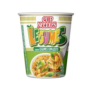 Macarrão Instantâneo CUP NOODLES Legumes com Azeite Copo 67g