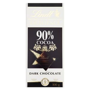 Chocolate Amargo LINDT Excellence 90% Dark Chocolate Tablete 100g