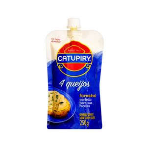 Requeijão Cremoso 4 Queijos CATUPIRY Culinária Pouch 250g