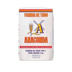 Farinha de Trigo ANACONDA Tipo 1 Pacote 1kg