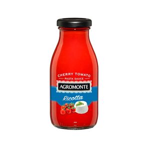 Molho de Tomate AGROMONTE Cereja com Ricotta frasco 260g