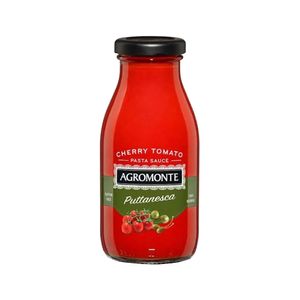 Molho de Tomate AGROMONTE Cereja com Azeitonas frasco 260g