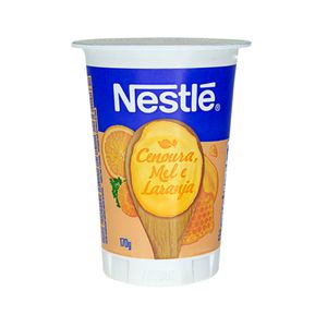 Iogurte Natural NESTLÉ Cenoura Laranja e Mel copo 170g