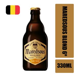 Cerveja Blond 6º MAREDSOUS Garrafa 330ml