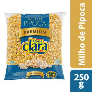Milho Para Pipoca Premium DONA CLARA Tipo 1 Pacote 500g
