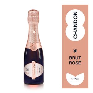 Espumante CHANDON Brut Rosé Baby Garrafa 187ml