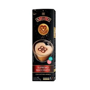 Café em Cápsula Baileys Três Corações Supremo Macchiato Caixa 11g