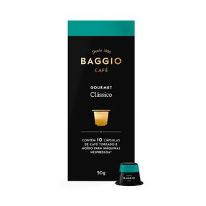 Café Gourmet Caps BAGGIO Clássico Caixa 50g