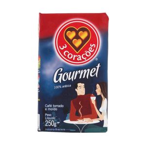 Cafe 3 Corações Gourmet a Vacúo 250g